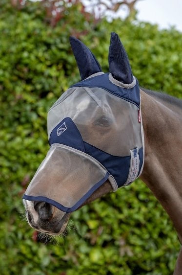 Vliegenmasker Armour Shield Pro Fly Mask- Full Nose & Ears